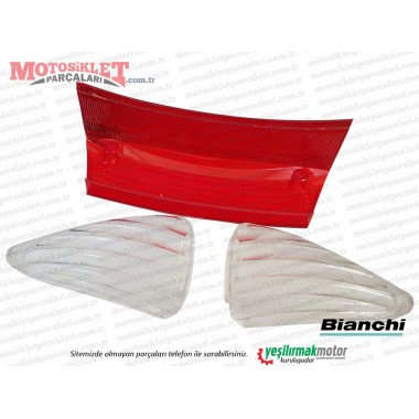 Bianchi Mach 150 Arka Stop ve Sinyal Camı Takım