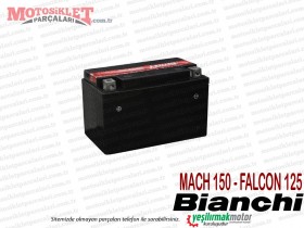 Bianchi Mach 150, Falcon 125 Akü 12 V 7 AP