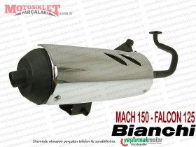 Bianchi Mach 150, Falcon 125 Egzoz Komple