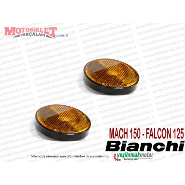 Bianchi Mach 150, Falcon 125 Ön Çamurluk Yan Reflektör Takımı