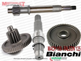 Bianchi Mach 150, Falcon 125 Şanzıman Dişli Seti