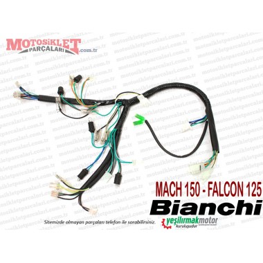 Bianchi Mach 150, Falcon 125 Üst Kafa Tesisatı