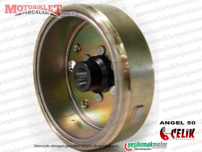 Çelik Angel 50 KD50QT-4 Scooter Alternatör Kovanı, Rotor, Volan