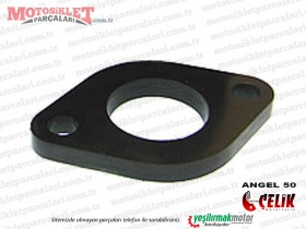 Çelik Angel 50 KD50QT-4 Scooter Karbüratör Manifold Contası, Bakaliti