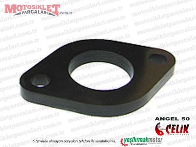 Çelik Angel 50 KD50QT-4 Scooter Karbüratör Manifold Contası, Bakaliti