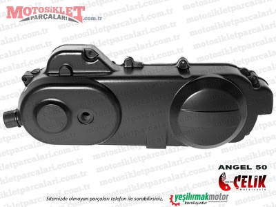 Çelik Angel 50 KD50QT-4 Scooter Motor Krank Kutusu Sol Kapak 