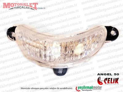 Çelik Angel 50 KD50QT-4 Scooter Ön Park Lambası Komple