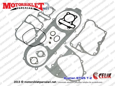 Çelik Boatian BT 125 T-2 Conta Takımı