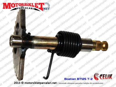 Çelik Boatian BT 125 T-2 Marş Dişli Yarım Ay - Komple