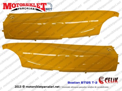 Çelik Boatian BT 125 T-2 Sağ-Sol Alt Marşbiyel Takımı(KARIŞIK RENK)