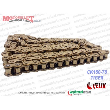 Çelik CK150-T8 Tiger Zinciri - ORİNGLİ