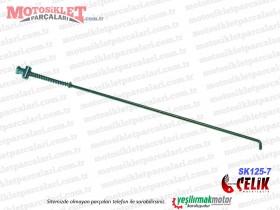 Çelik SK125-7 Arka Fren Çubuğu Komple