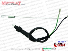 Çelik SK125-7 Arka Fren Müşürü ve Yayı Takım