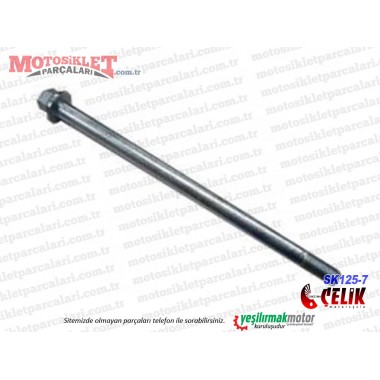Çelik SK125-7 Arka Teker Mili