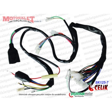 Çelik SK125-7 Elektrik Tesisatı