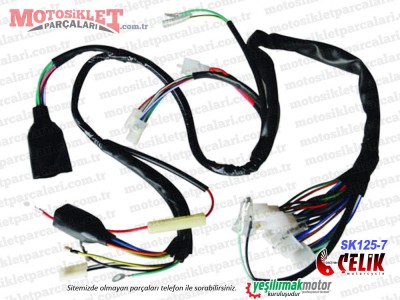 Çelik SK125-7 Elektrik Tesisatı