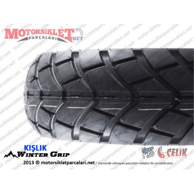 Çelik Tiger 150 Maxi Scooter Dış Lastik, Dubleks (Tubeless) -swallow 130/70/12 KIŞLIK 