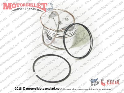 Çelik Tiger 150 Maxi Scooter Piston Sekman Takımı