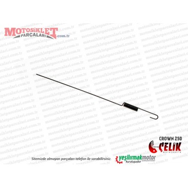 Çelik Crown XT250-16 Chopper Arka Fren Müşürü Yayı