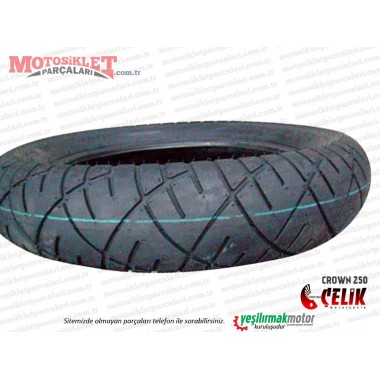 Çelik Crown XT250-16 Chopper Arka Teker Dış Lastik 130/90/15