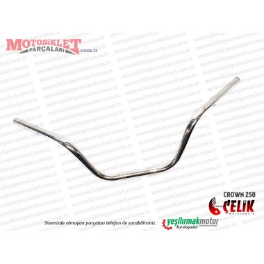 Çelik Crown XT250-16 Chopper Direksiyon, Gidon Borusu