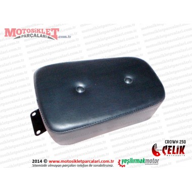 Çelik Crown XT250-16 Chopper Koltuk, Sele Arka Taraf Çelik Crown XT250-16 Chopper Koltuk, Sele Arka Taraf