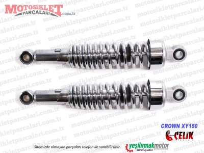 Çelik Crown XY150 Chopper Arka Amortisör Takımı