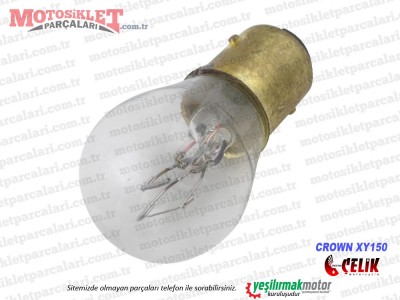 Çelik Crown XY150 Chopper Arka Stop Ampülü