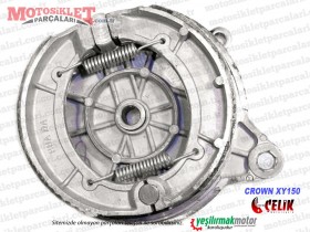 Çelik Crown XY150 Chopper Arka Teker Balata Kapağı (Kampana) Komple