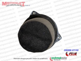 Çelik Crown XY150 Chopper Hava Filtresi Elemanı - Sünger