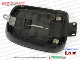 Çelik Crown XY150 Chopper Koltuk, Sele - Arka Taraf