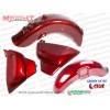 Çelik Crown XY150 Chopper Komple Kaporta Takımı - Bordo