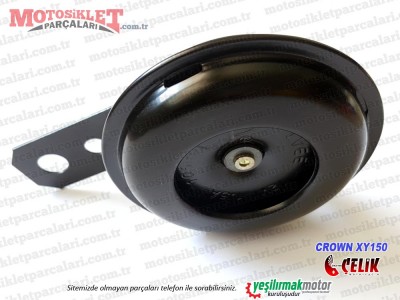 Çelik Crown XY150 Chopper Kornası