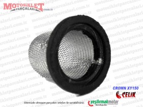 Çelik Crown XY150 Chopper Yağ Süzgeci