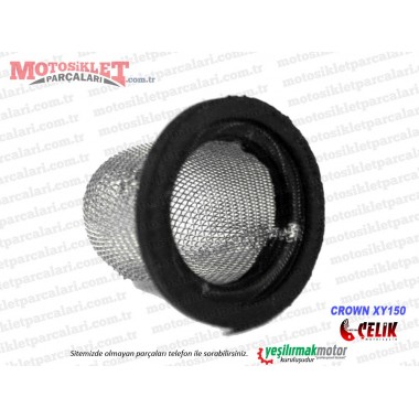 Çelik Crown XY150 Chopper Yağ Süzgeci