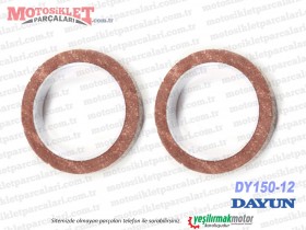 Dayun DY150-12 Chopper Egzoz Conta Takımı