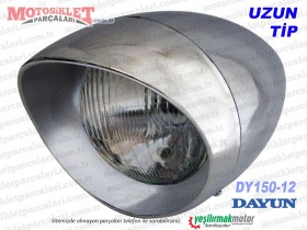 Dayun DY150-12 Chopper Far Komple (Uzun Tip)