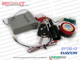 Dayun DY150-12 Chopper Güvenlik Alarmı