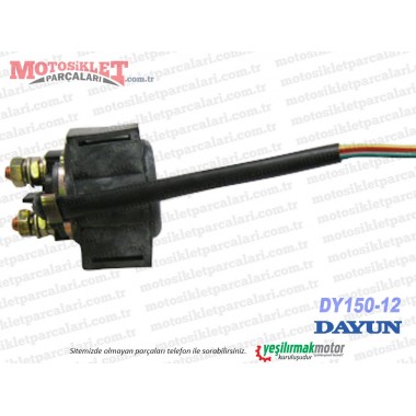 Dayun DY150-12 Chopper Marş Otomatiği, Rölesi