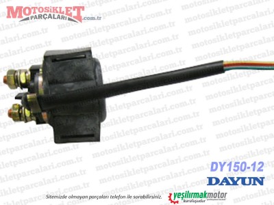 Dayun DY150-12 Chopper Marş Otomatiği, Rölesi