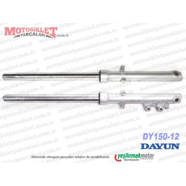 Dayun DY150-12 Chopper Ön Amortisör Takımı (NOT: BORU ÇAPI 33 MM )