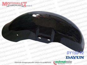 Dayun DY150-12 Chopper Ön Çamurluk - Siyah