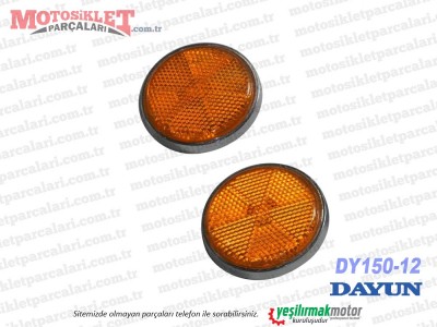 Dayun DY150-12 Chopper Yan Reflektör Takımı