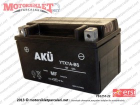 Ersi Motor YB125T-22 Akü 12V 7A