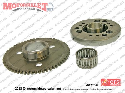 Ersi Motor YB125T-22 İlk Hareket Komple, Marş Rublesi