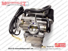 Ersi Motor YB125T-22 Karbüratör - Komple