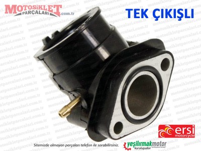 Ersi Motor YB125T-22 Karbüratör Manifoldu - TEK ÇIKIŞLI