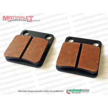 Ersi Motor YB150T-15 T-20 Ön Fren Balatası - Tip 2