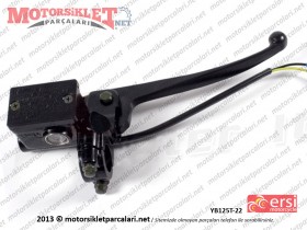 Ersi Motor YB125T-22 Ön Fren Üst Merkez - Komple