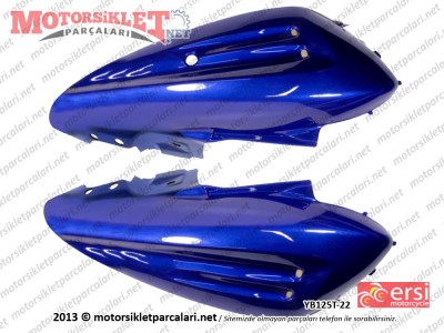 Ersi Motor YB125T-22 Sele Altı Sağ-Sol Grenaj Takımı karşık renk SADECE SAĞ TARAFI VAR